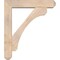 Ekena Millwork Legacy Craftsman Smooth Bracket w/ Offset Brace, Douglas Fir, 7 1/2"W x 38"D x 44"H BKT0806X38X44LEC04SDF - alternate 2